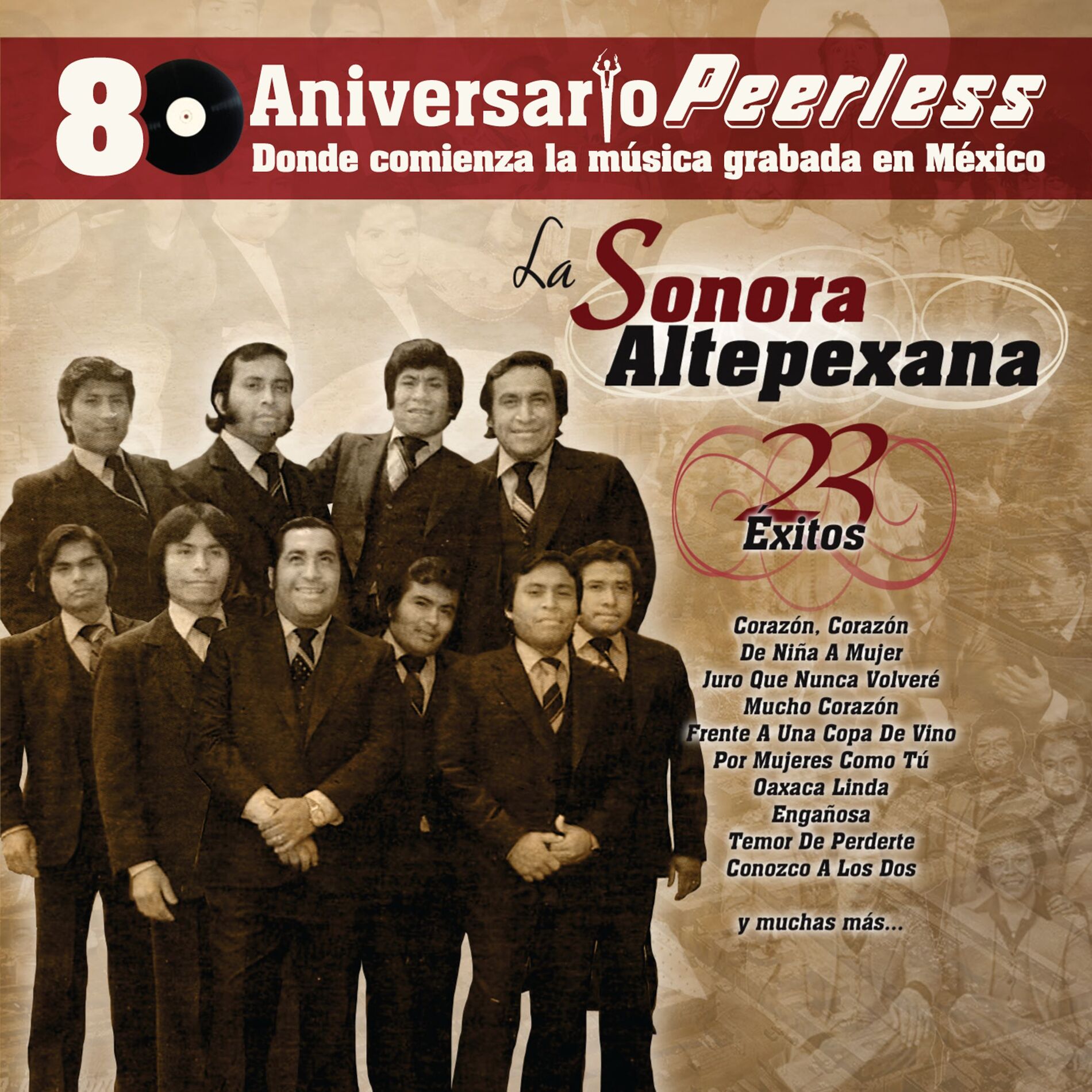 Album cover of Peerless 80 Aniversario - 23 Exitos