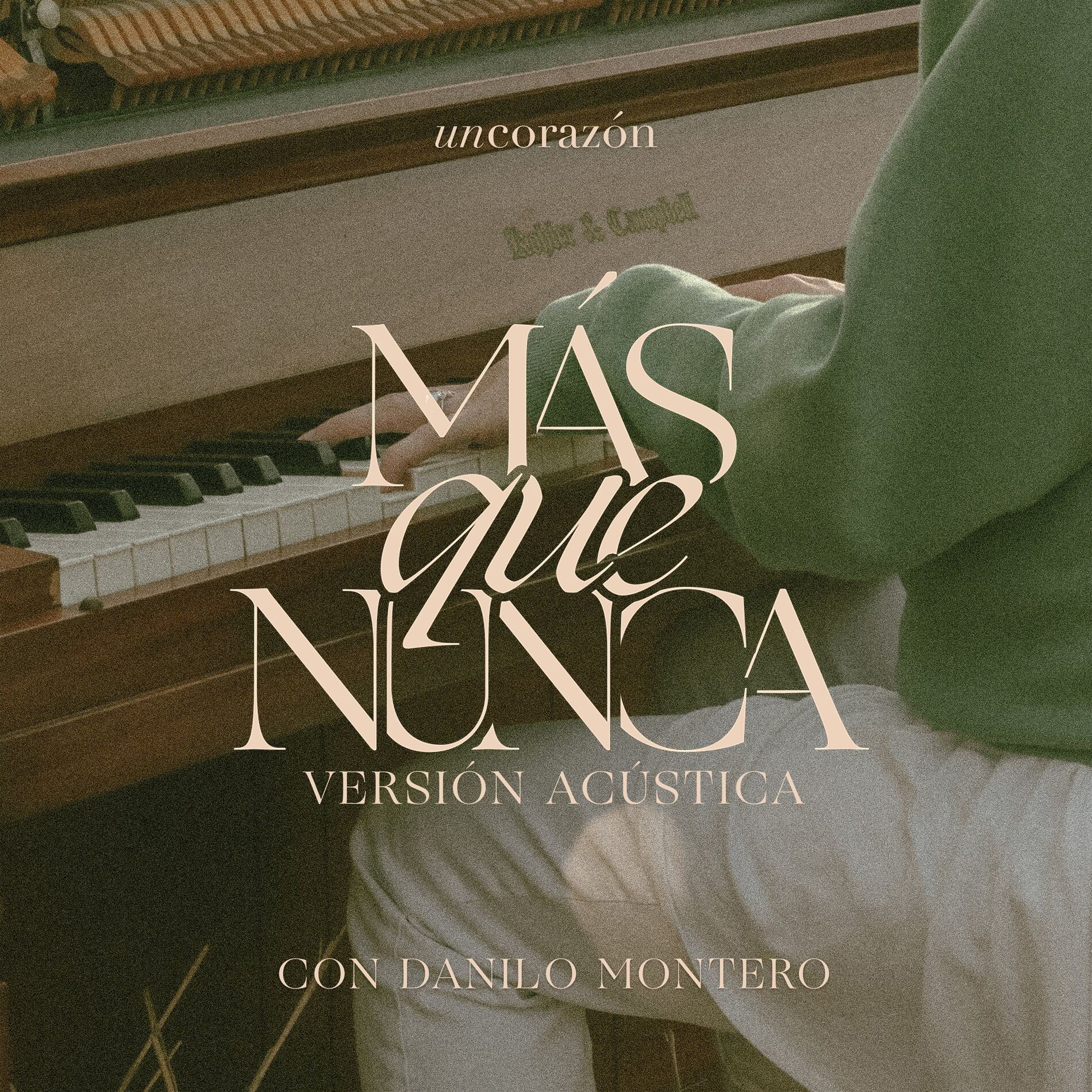 Album picture of Más Que Nunca feat. Danilo Montero (Versión Acústica)
