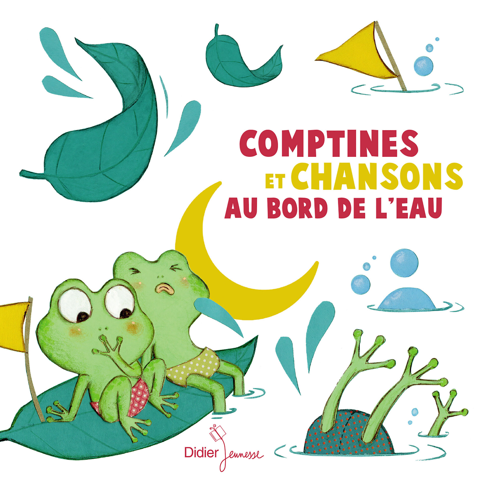 Album cover of Comptines et chansons au bord de l'eau