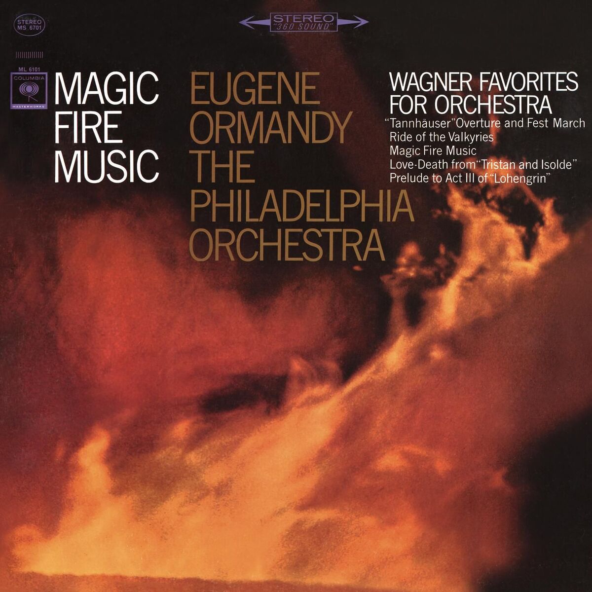 Album cover of Magic Fire Music: Wagners Favorites for Orchestra