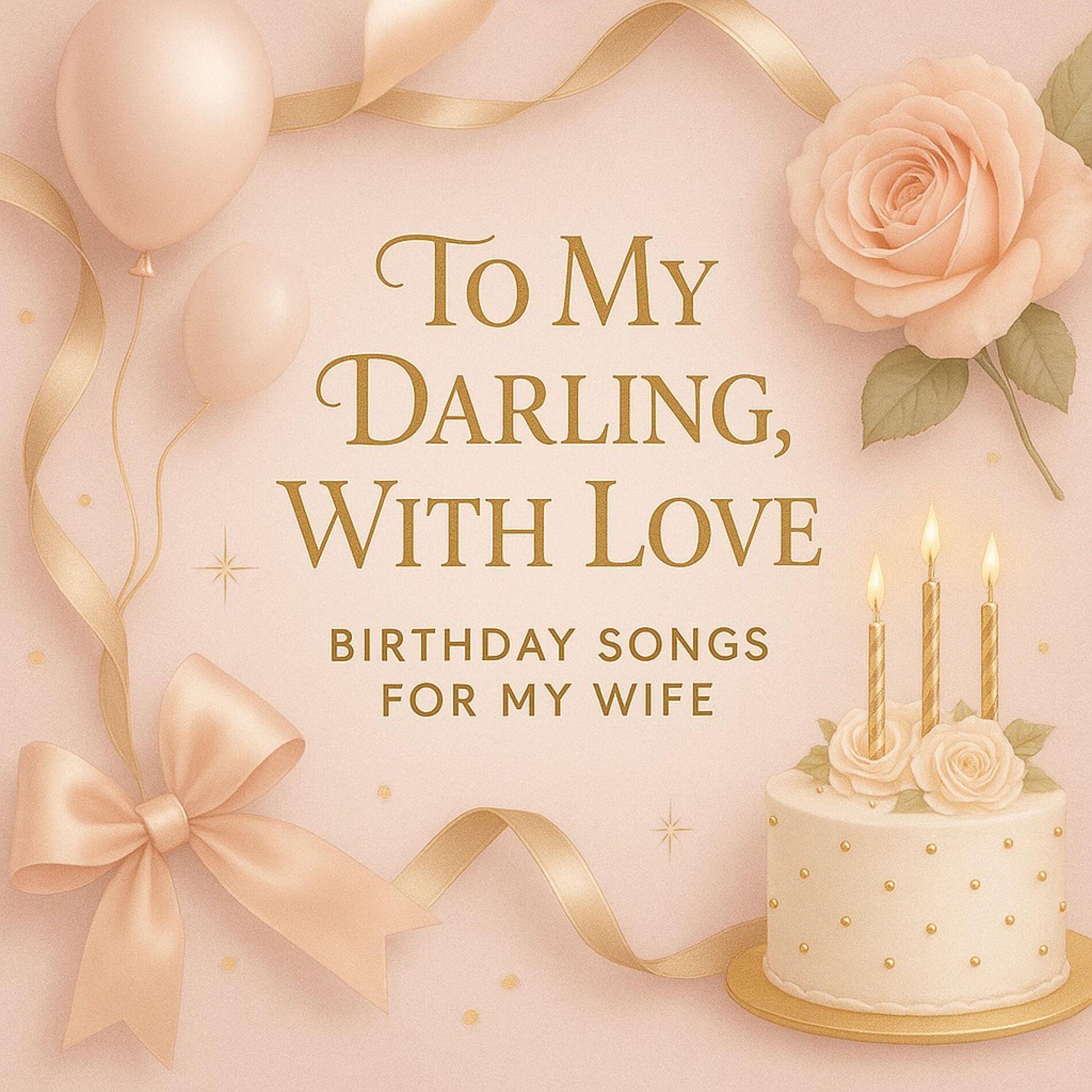 Album cover of To My Darling, With Love – Birthday Songs for My Wife