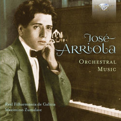 Cover of José Arriola: Orchestral Music by undefined