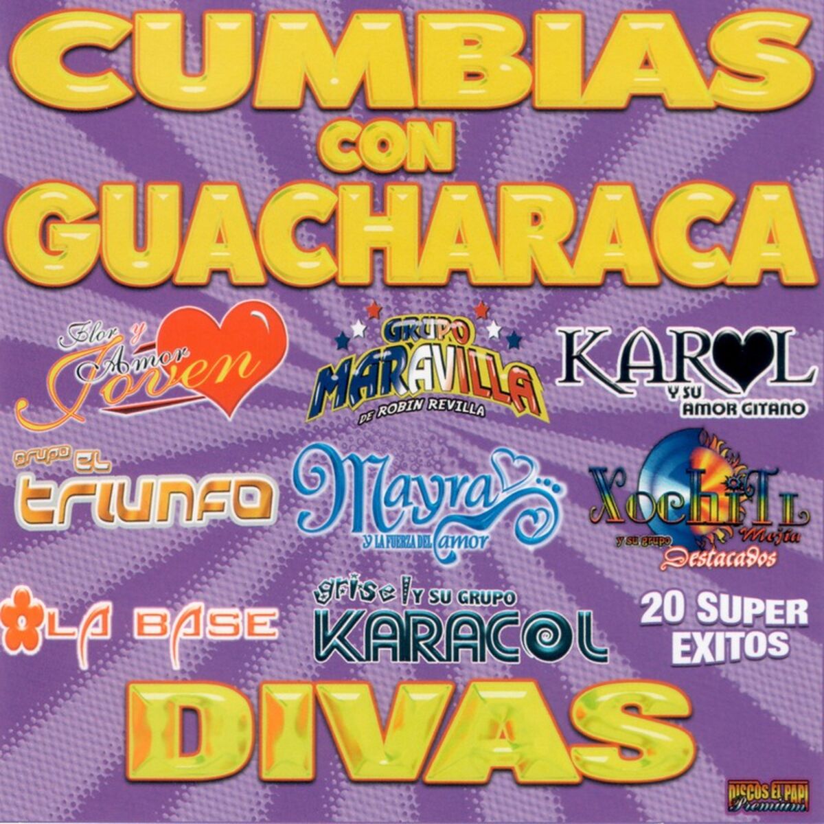 Album cover of Cumbias Con Guacharaca (Divas)