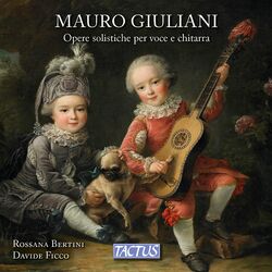 Cover of Giuliani: Opere solistiche per voce e chitarra