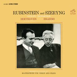 Cover of Beethoven: Violin Sonata No. 8 in G Major, Op. 30 - Brahms: Violin Sonata No. 1 in G Major, Op. 78