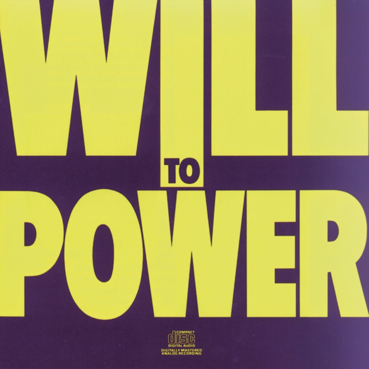 Album cover of Will To Power