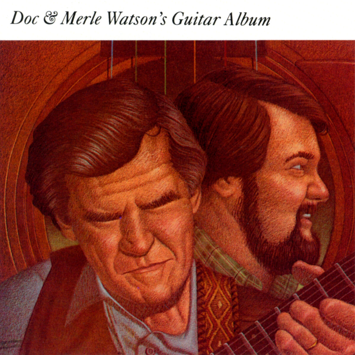 Album cover of Doc & Merle Watson's Guitar Album