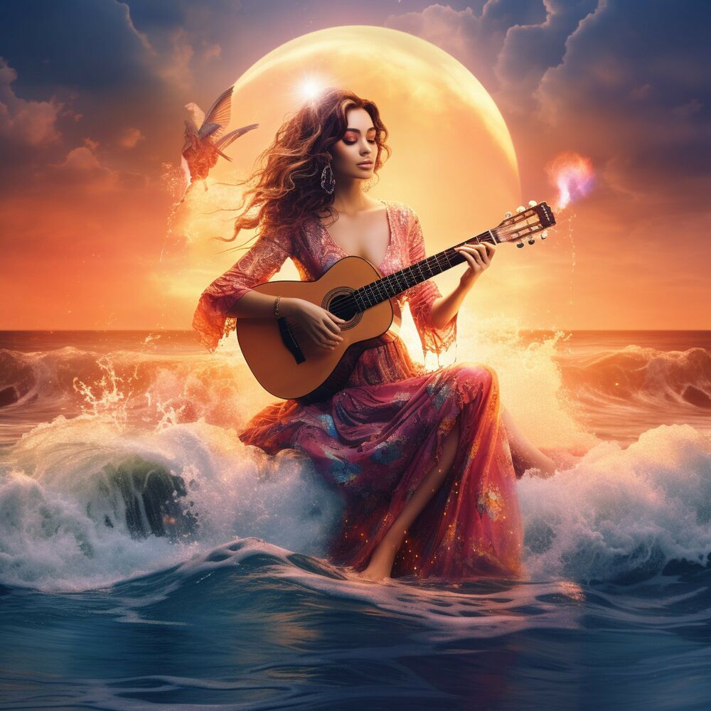 Picture of Waves of Recitative Peace: Music by the Oceanside