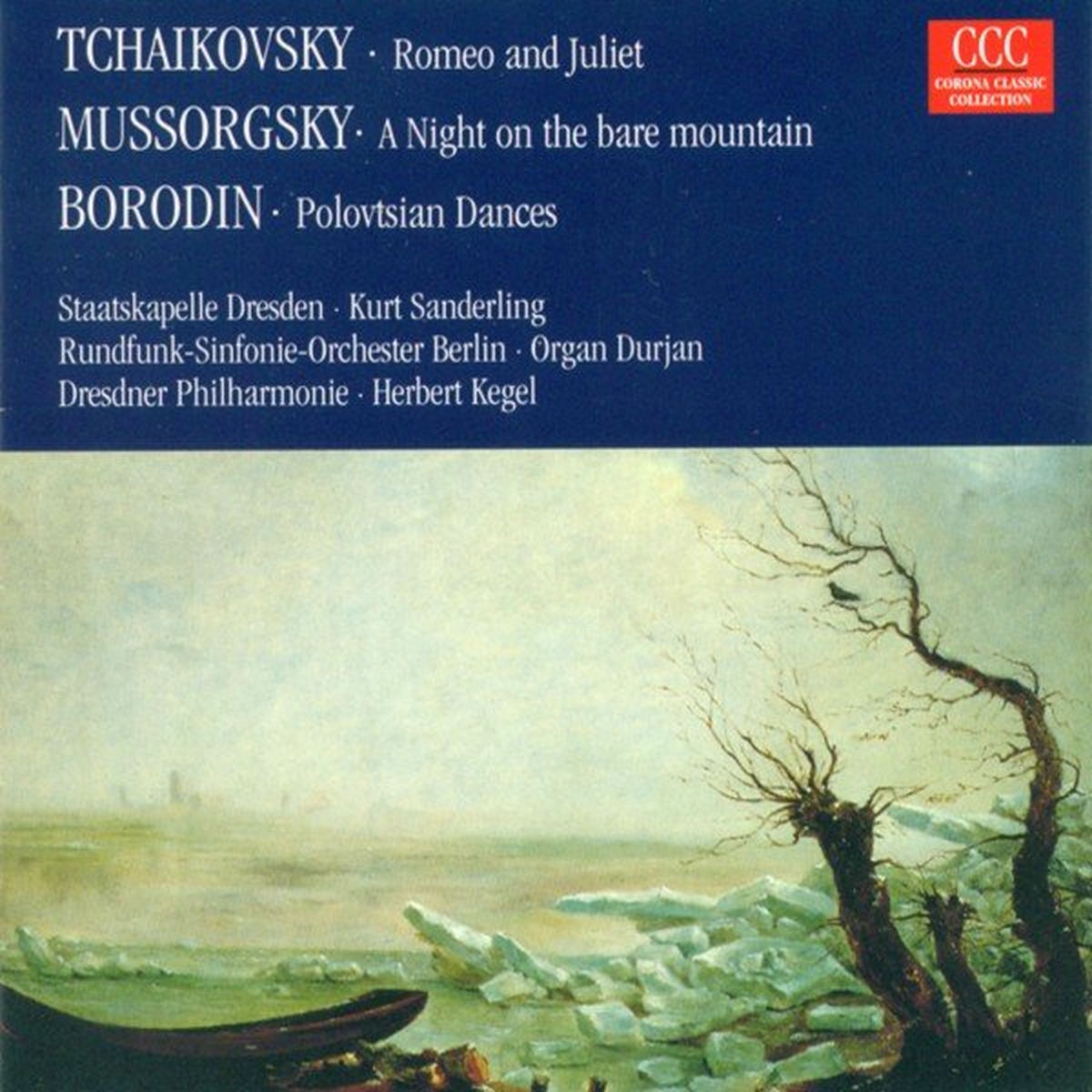 Album cover of Tchaikovsky: Romeo and Juliet - Mussorgsky: St. John's Night on Bald Mountain - Borodin: Polovtsian Dances