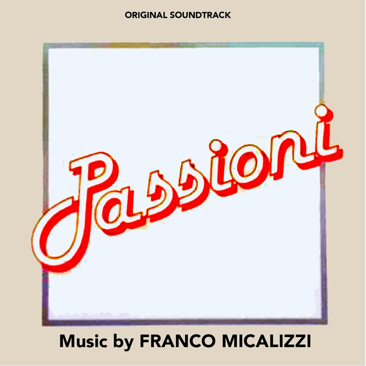 Album cover of Passioni (Original Television Soundtrack)