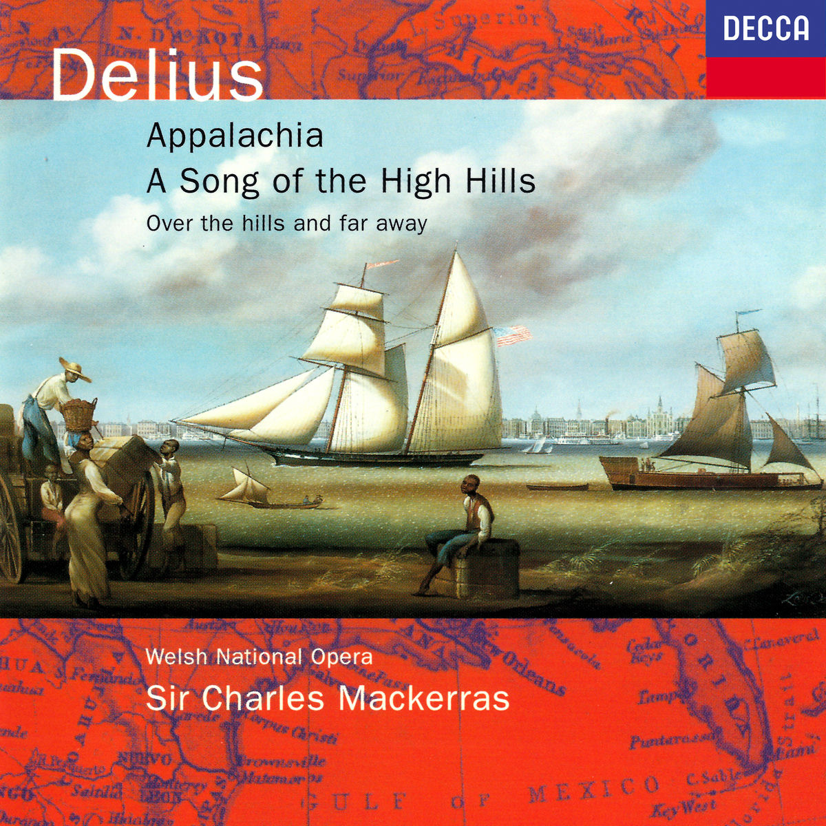 Album cover of Delius: Appalachia; Song of the High Hills; Over the Hills & Far Away