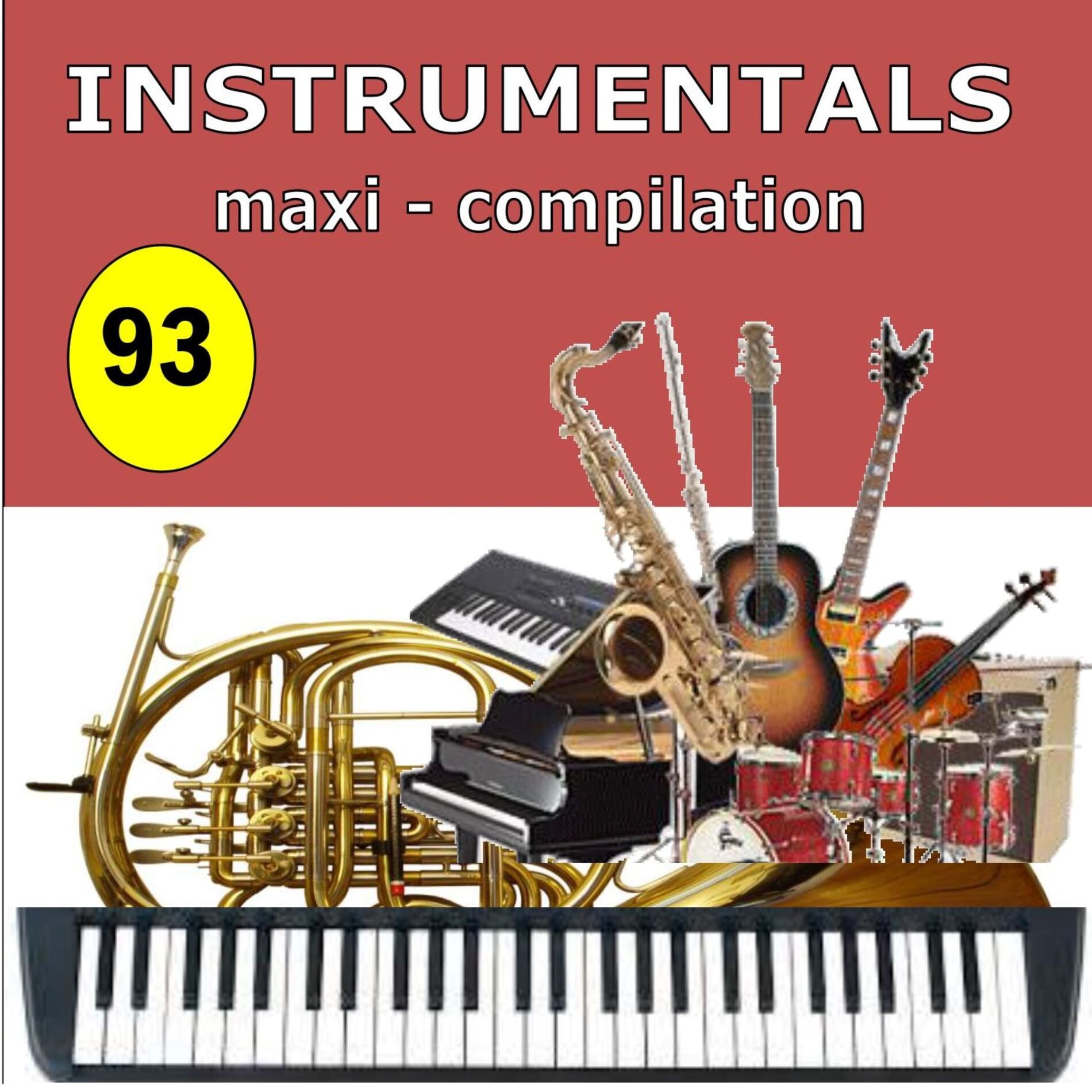 Album cover of Instrumentals Maxi-Compilation 93