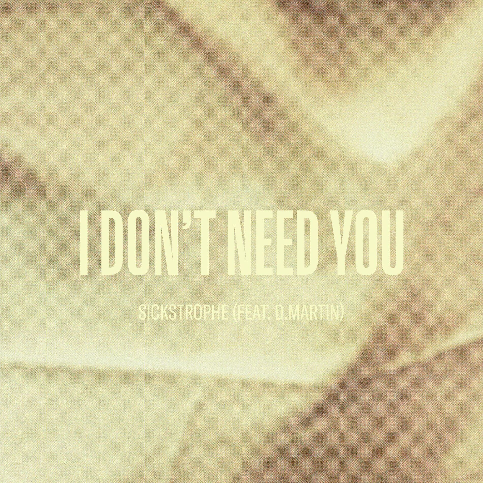 Album cover of I Don't Need U (feat. D.Martin)
