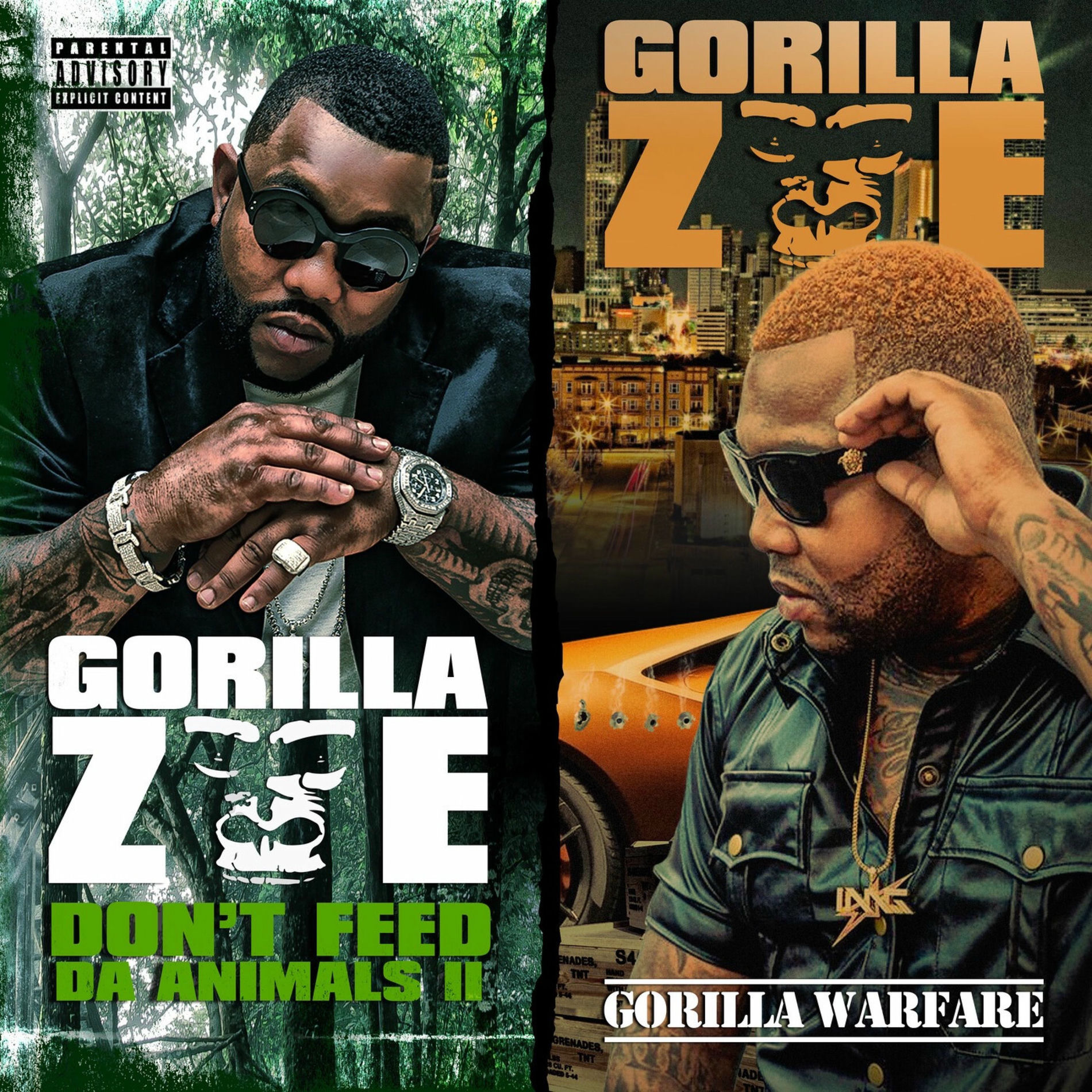 Album cover of Don't Feed Da Animals 2 / Gorilla Warfare (Deluxe Edition)