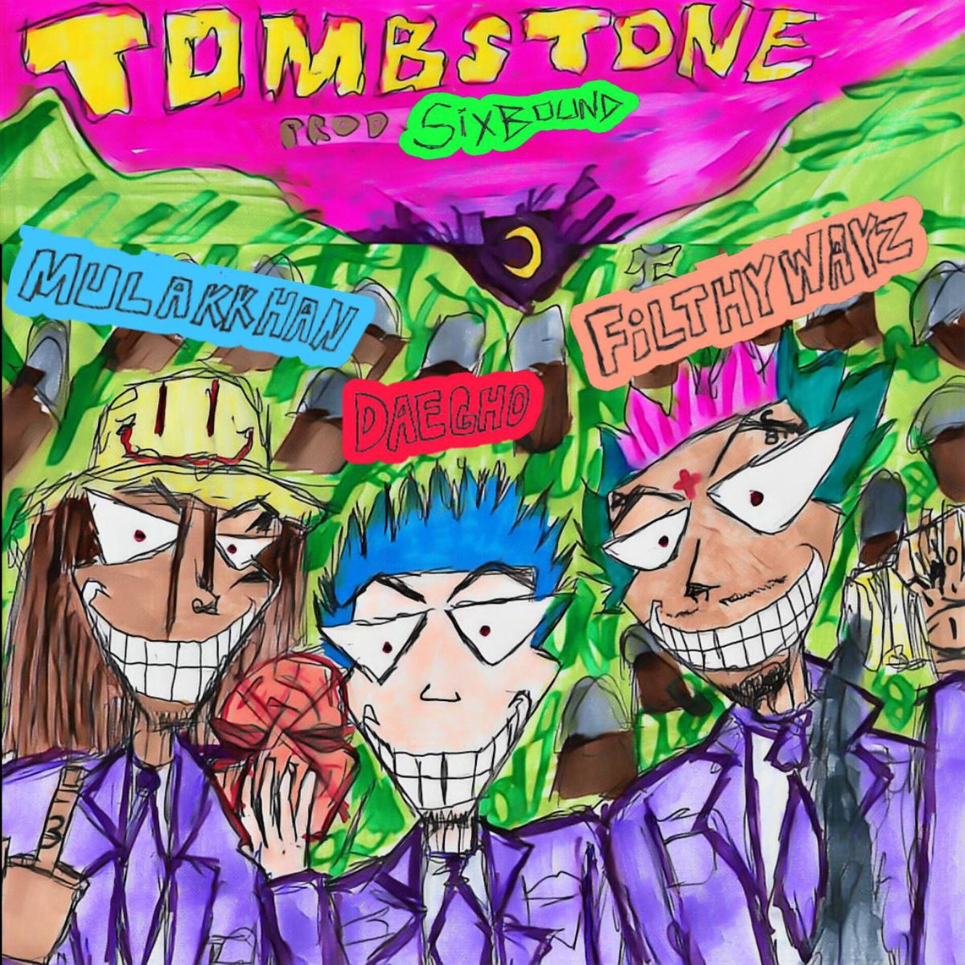 Album cover of TOMBSTONE (feat. DAEGHO & Mula Kkhan)