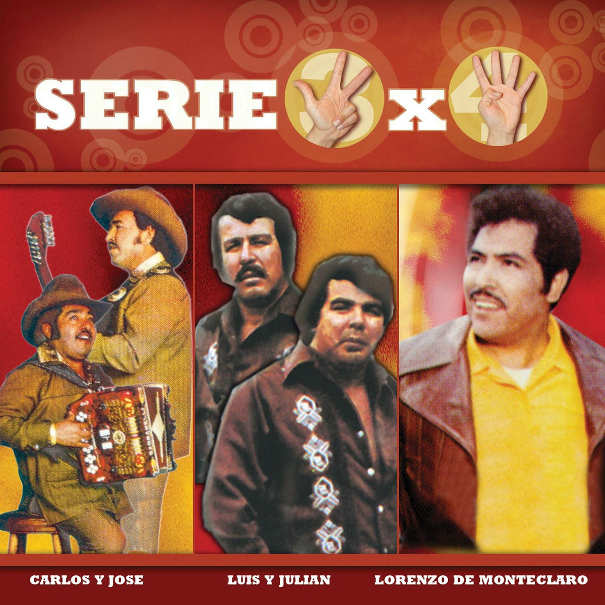 Album picture of Serie 3X4 (Carlos Y Jose, Luis Y Julian, Lorenzo De Montecarlo)