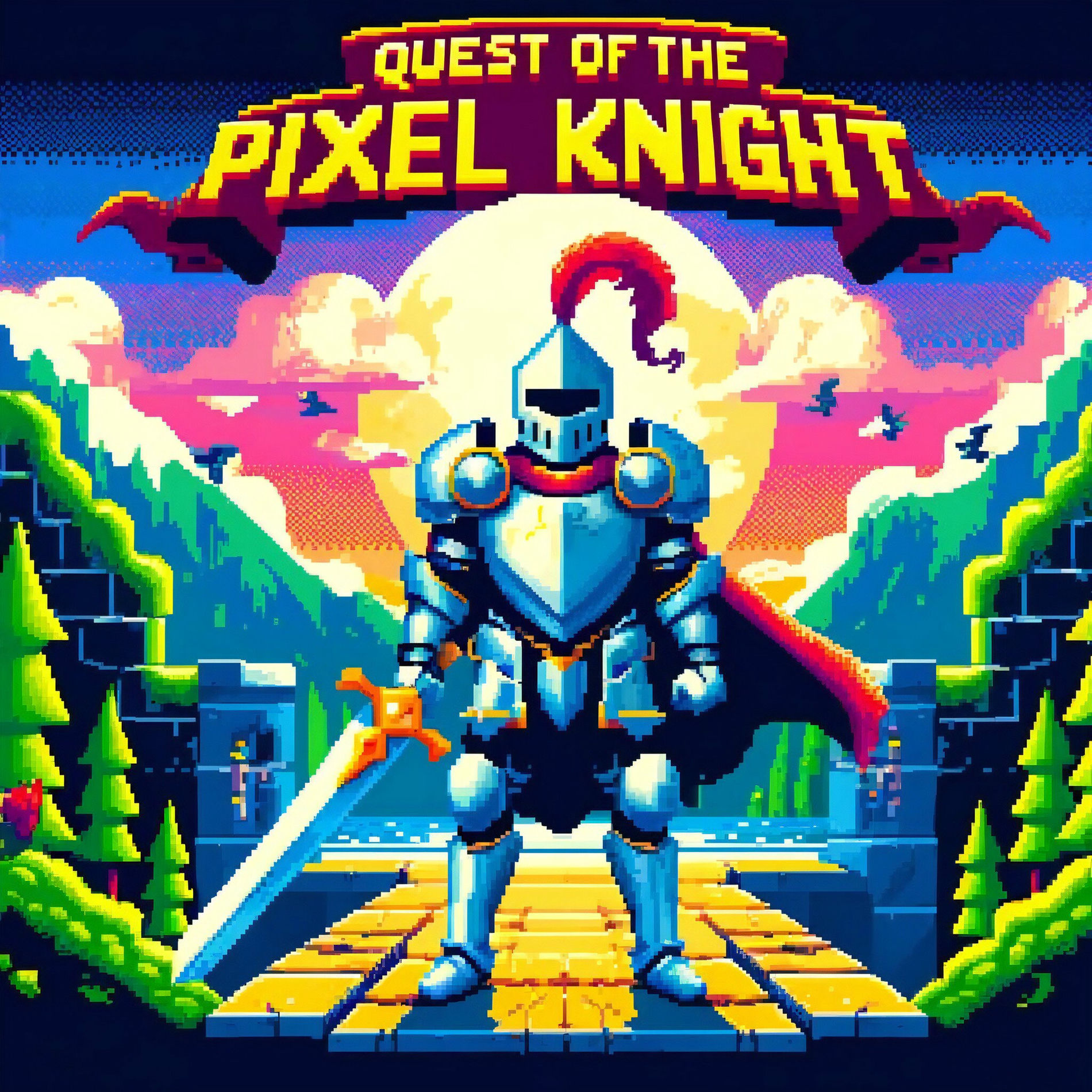 Album cover of Quest of the Pixel Knight