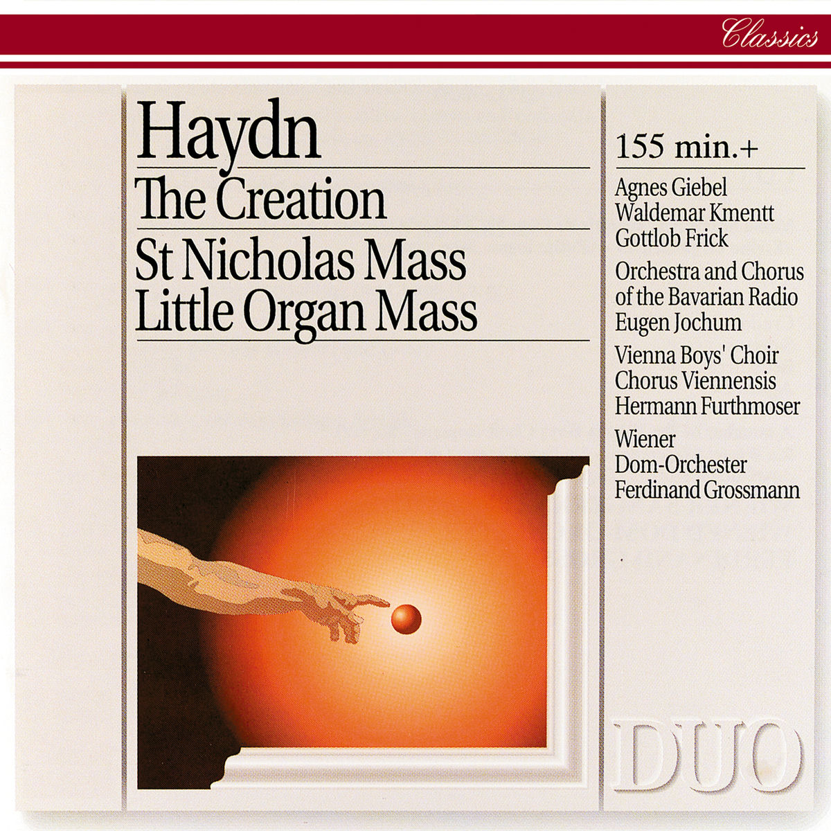 Album picture of Haydn: The Creation; St. Nicholas Mass; Little Organ Mass