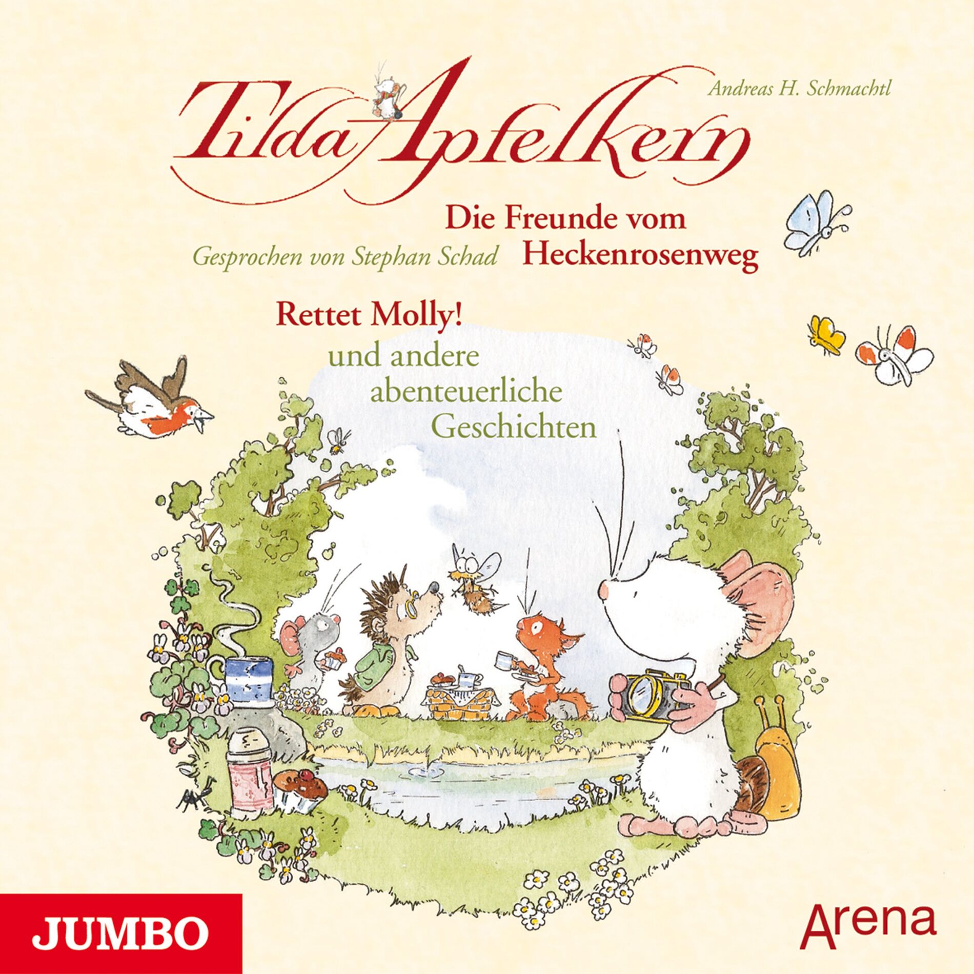 Album cover of Tilda Apfelkern. Die Freunde vom Heckenrosenweg (Rettet Molly! und andere abenteuerliche Geschichten)