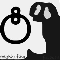 Cover of mighty fine // ep