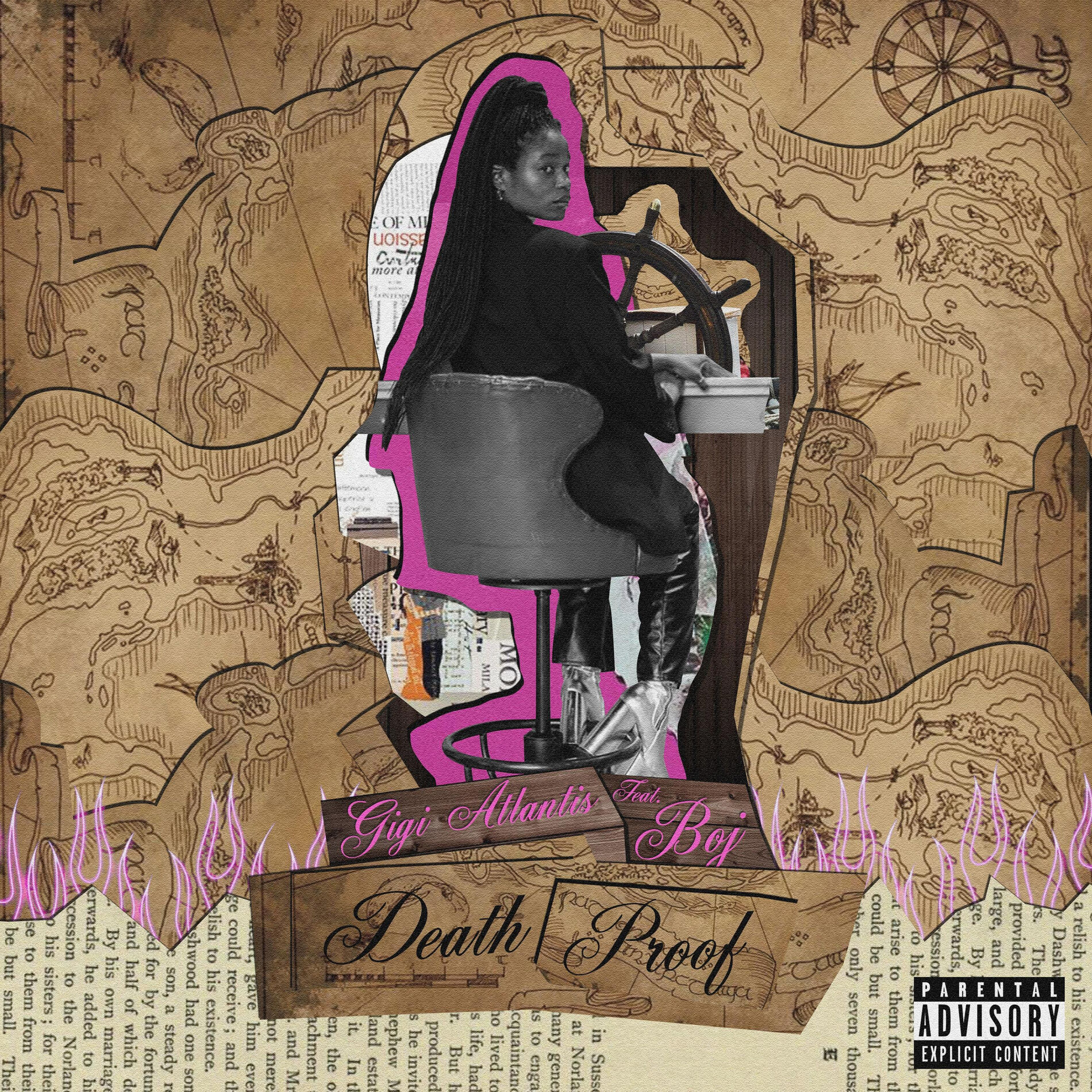 Album cover of Deathproof (feat. Boj)