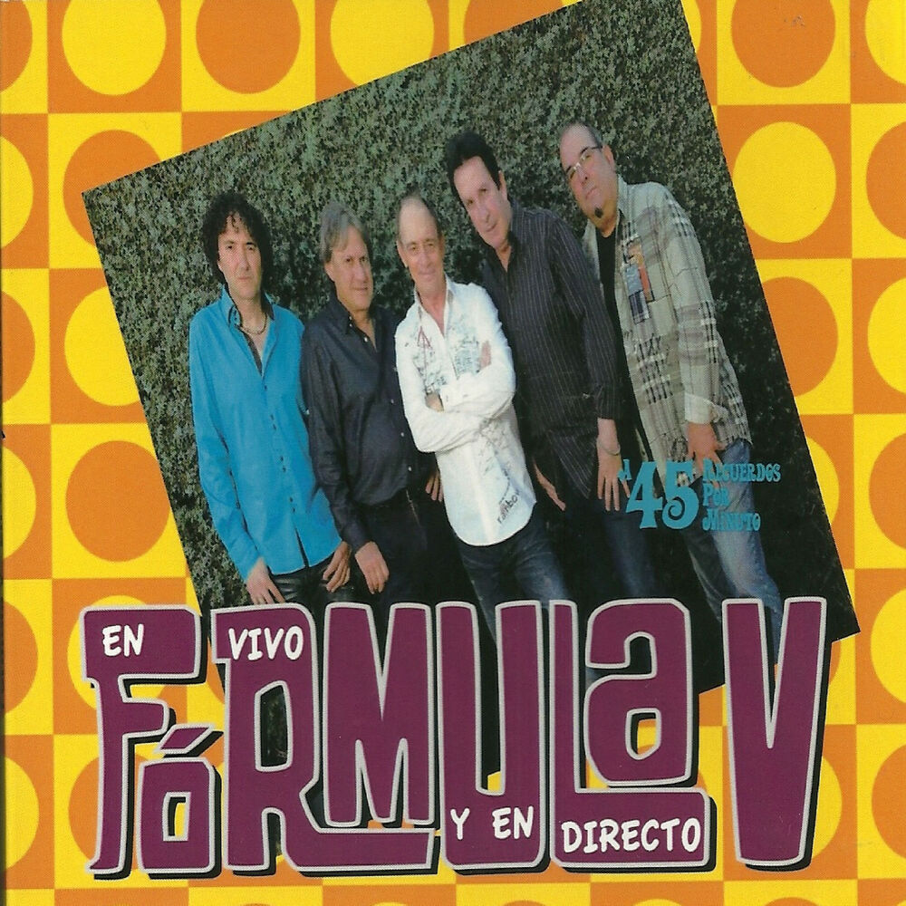Picture of Fórmula V en Vivo y en Directo