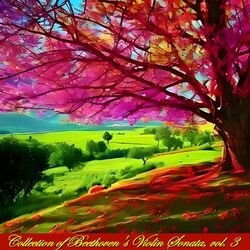 Cover of Collection of Beethoven's Violin Sonata, vol. 3