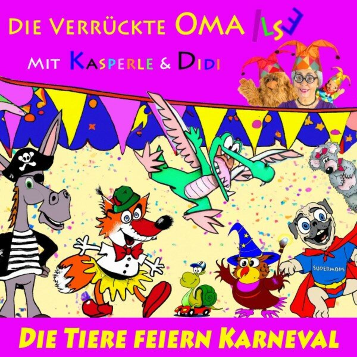 Album cover of Die Tiere feiern Karneval