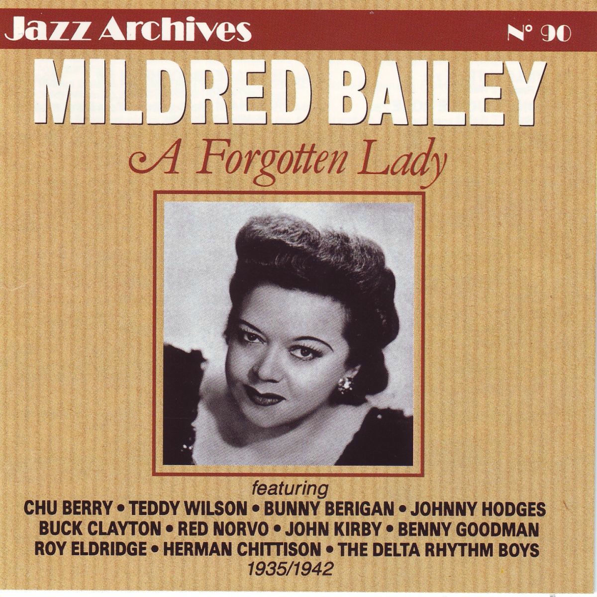 Album cover of A Forgotten Lady 1935-1942 (Jazz Archives No. 90)