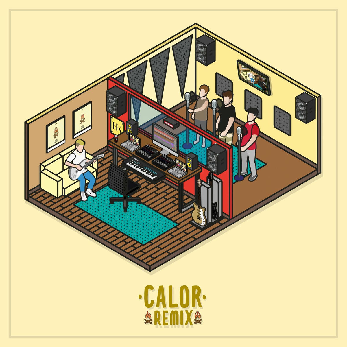 Album cover of calor (remix)