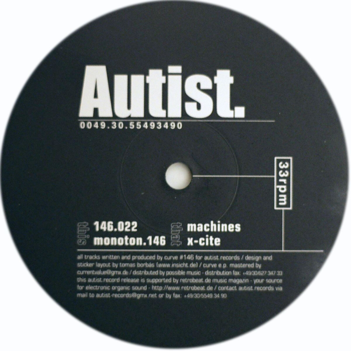 Album cover of Curve E.P.