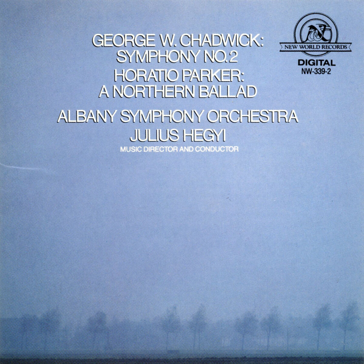 Album cover of Parker: A Northern Ballad/Chadwick: Symphony No. 2