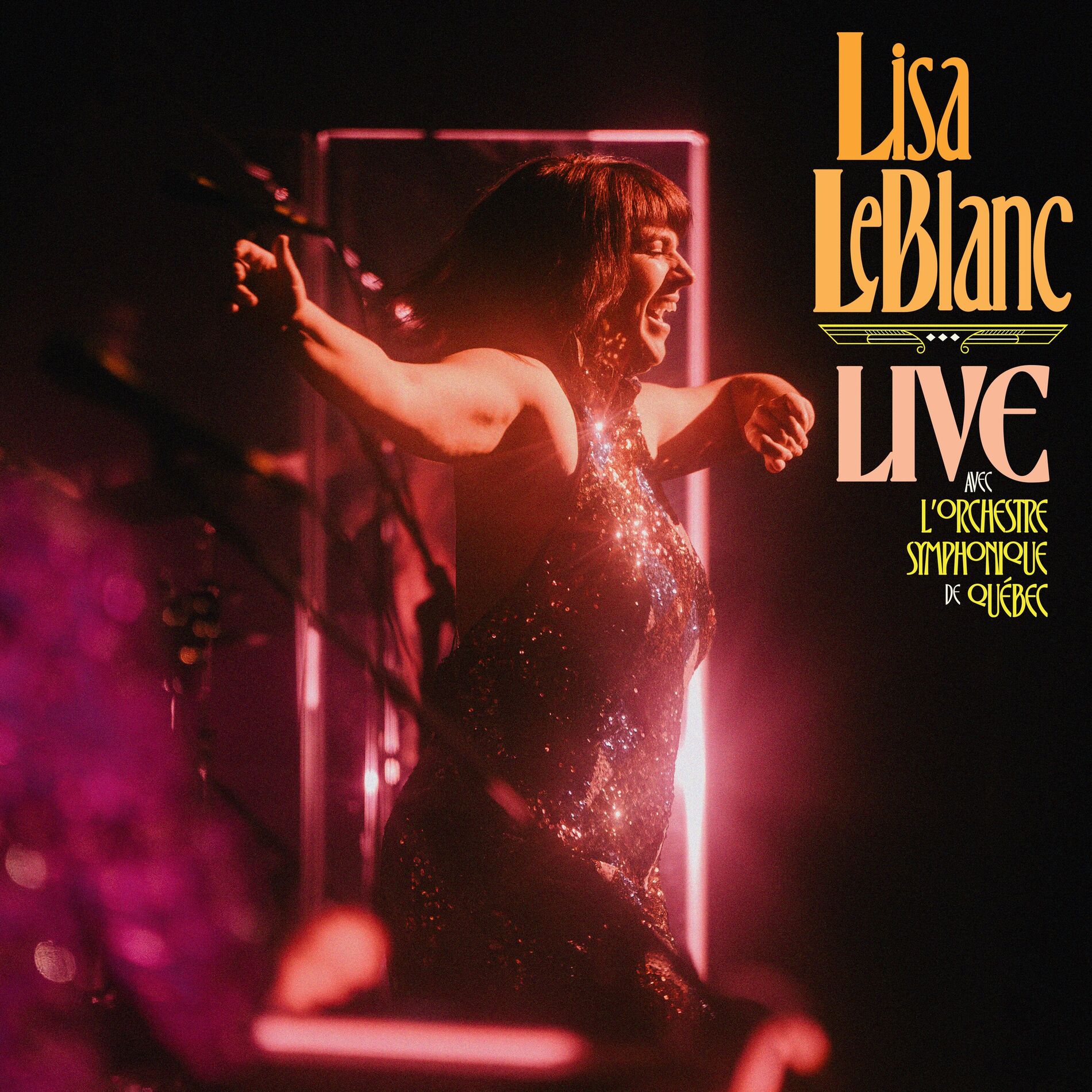 Album cover of Live avec l'Orchestre symphonique de Québec