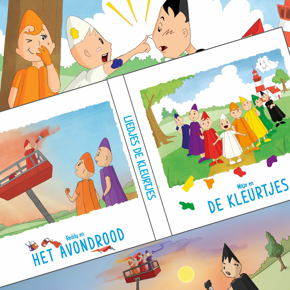Album cover of Liedjes de Kleurtjes: Reddy en het avondrood & Witje en de Kleurtjes