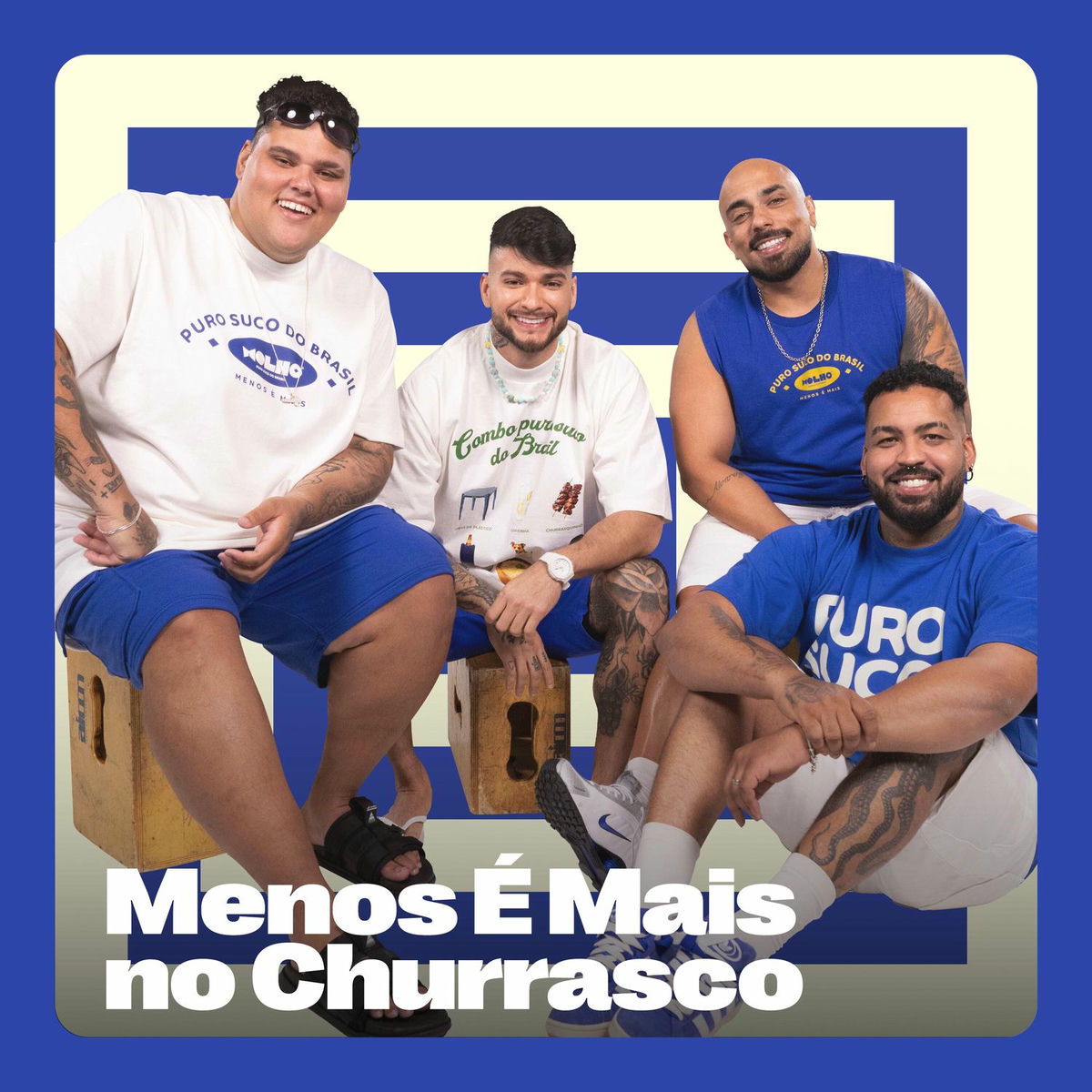 Album cover of Menos É Mais no Churrasco (Ao Vivo)