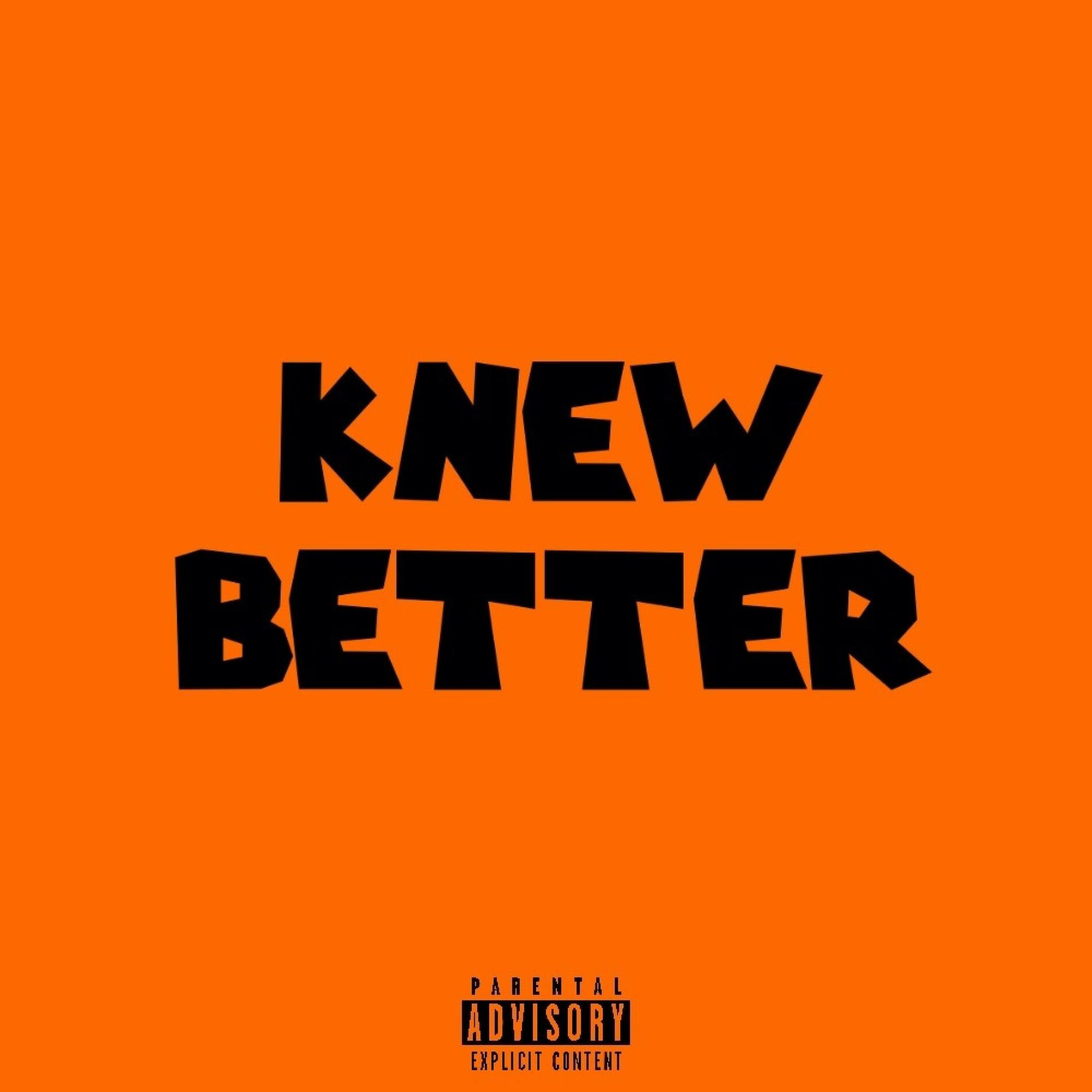 Album cover of KNEW BETTER (feat. Goldie)
