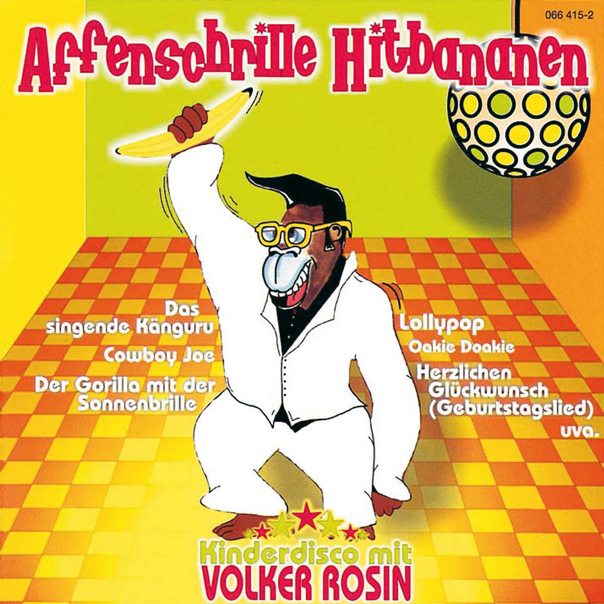 Album cover of Affenschrille Hitbananen