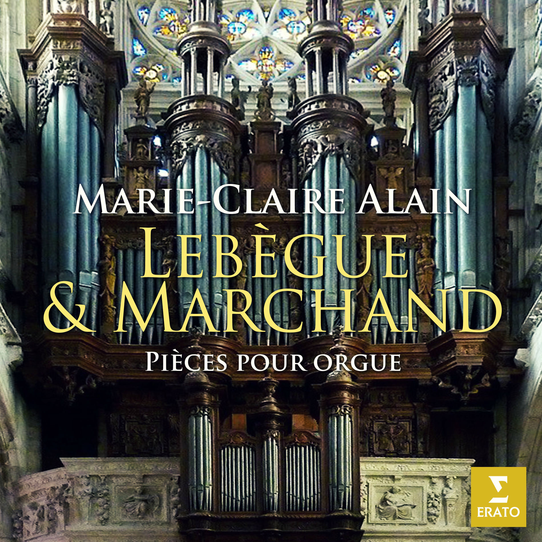 Album cover of Lebègue & Marchand: Pièces pour orgue (À l'orgue de l'église Notre-Dame de Caudebec-en-Caux)