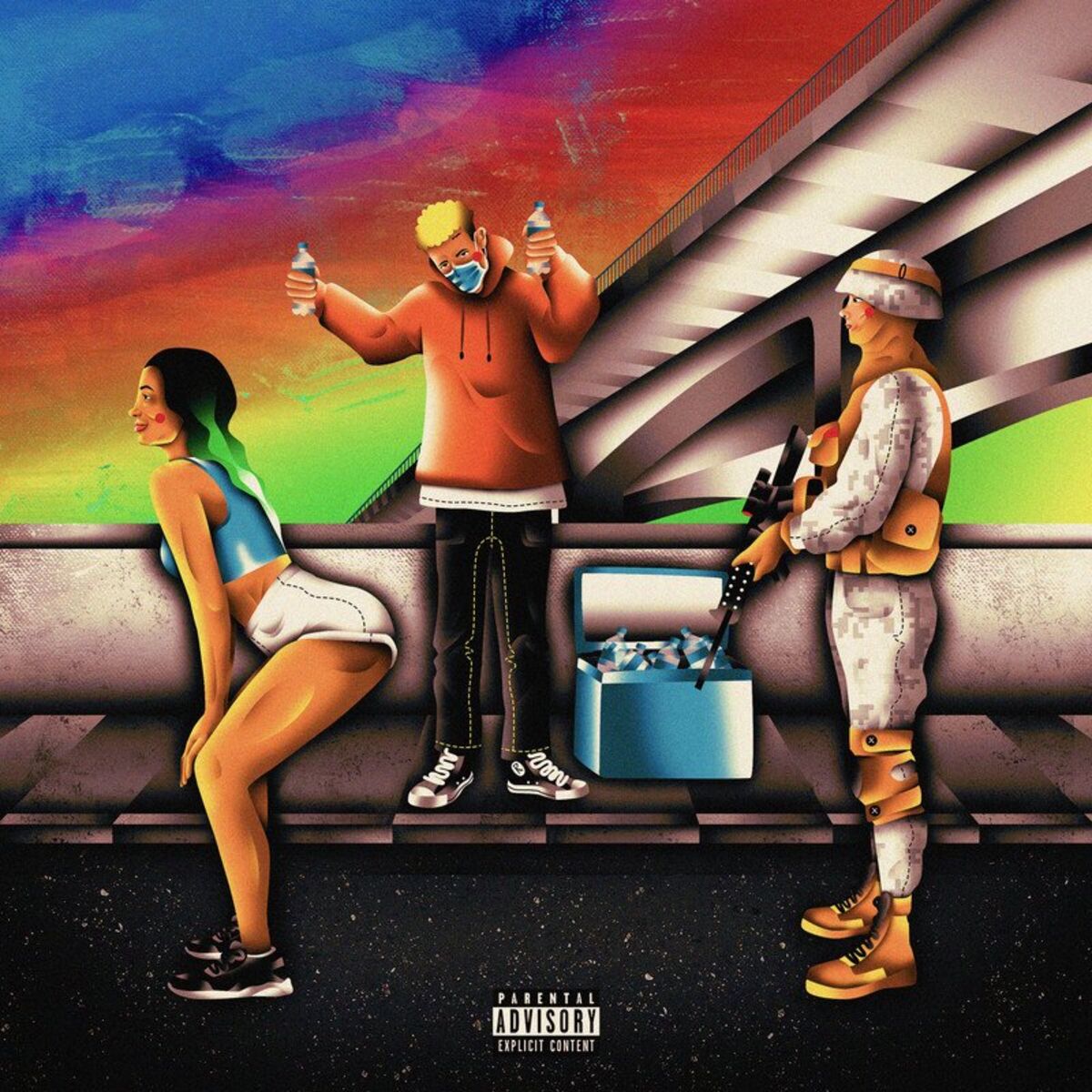 Album cover of Ass Up Guns Down