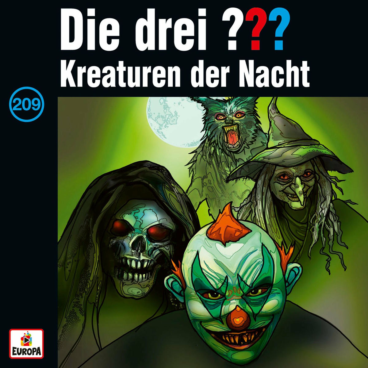 Album cover of 209 - Kreaturen der Nacht