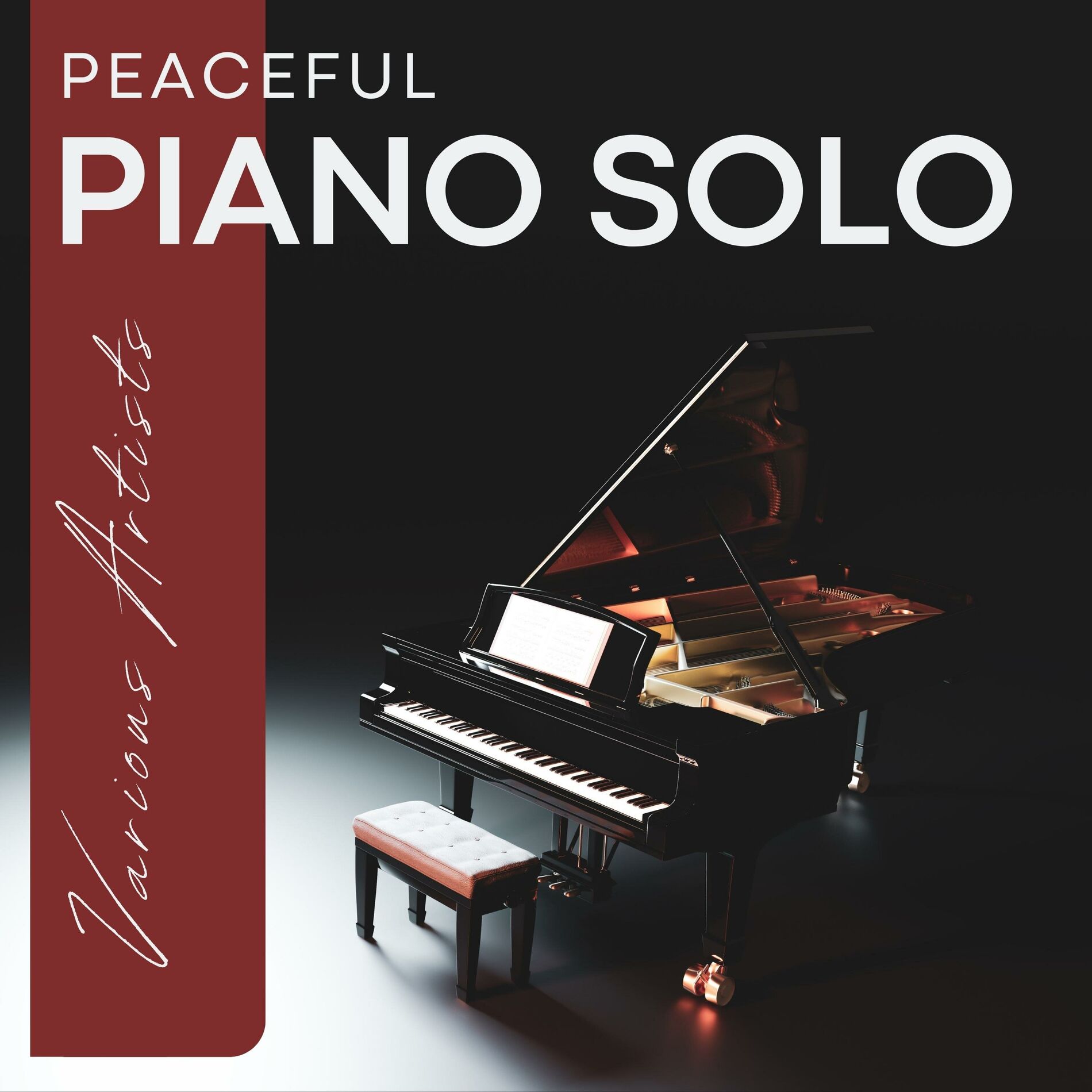 Album cover of Peaceful Piano Solo (Instrumental Piano)