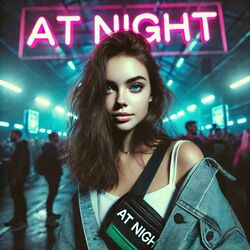 Cover of At Night (Techno Sped Up)