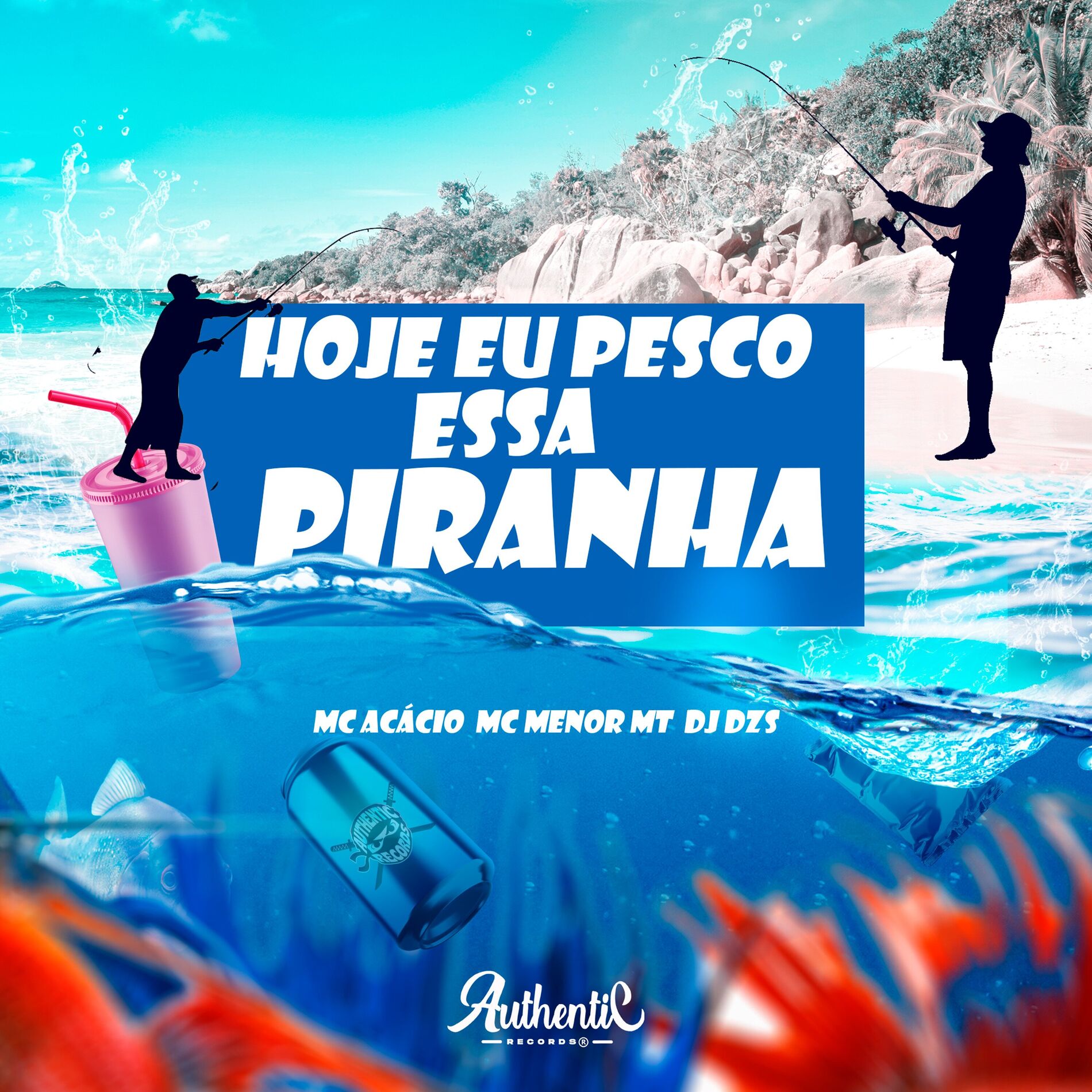 Album cover of Hoje Eu Pesco Essa Piranha - Ela Quer Linguada