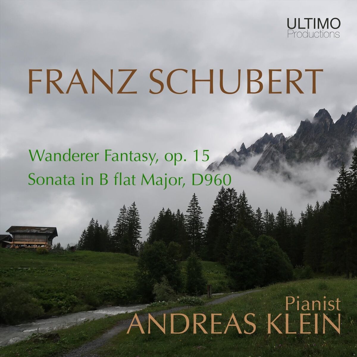 Album cover of Franz Schubert: Wanderer Fantasy and Sonata in B Flat Major