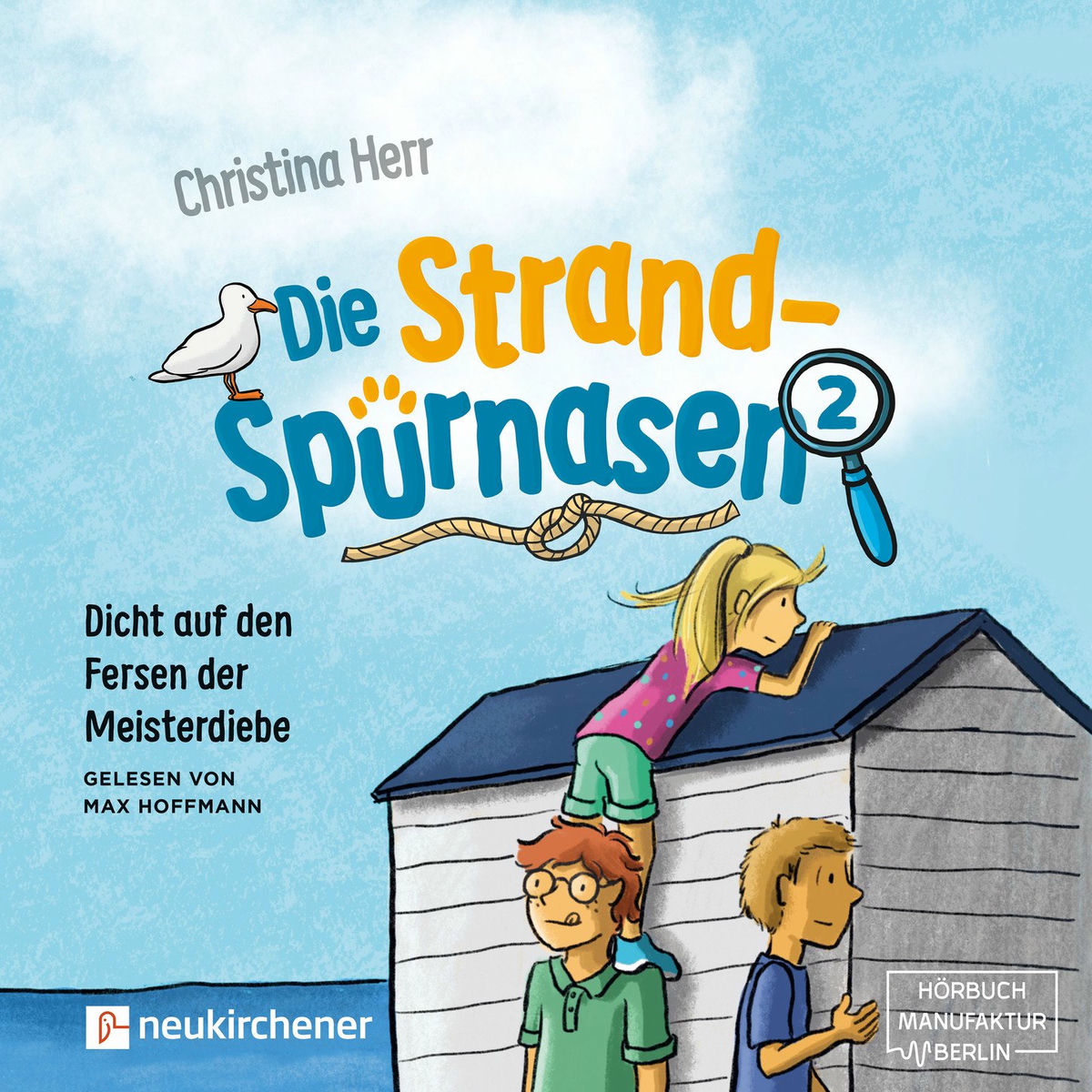 Album cover of Dicht auf den Fersen der Meisterdiebe - Die Strandspürnasen, Band 2 (ungekürzt)