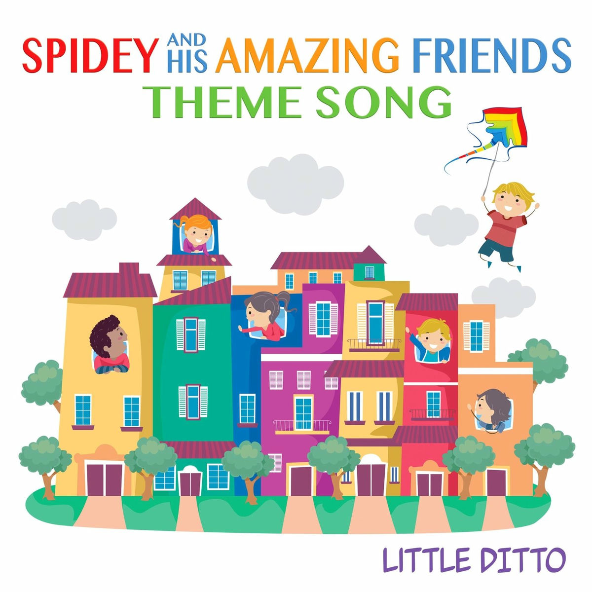 Album cover of Spidey and His Amazing Friends Theme Song