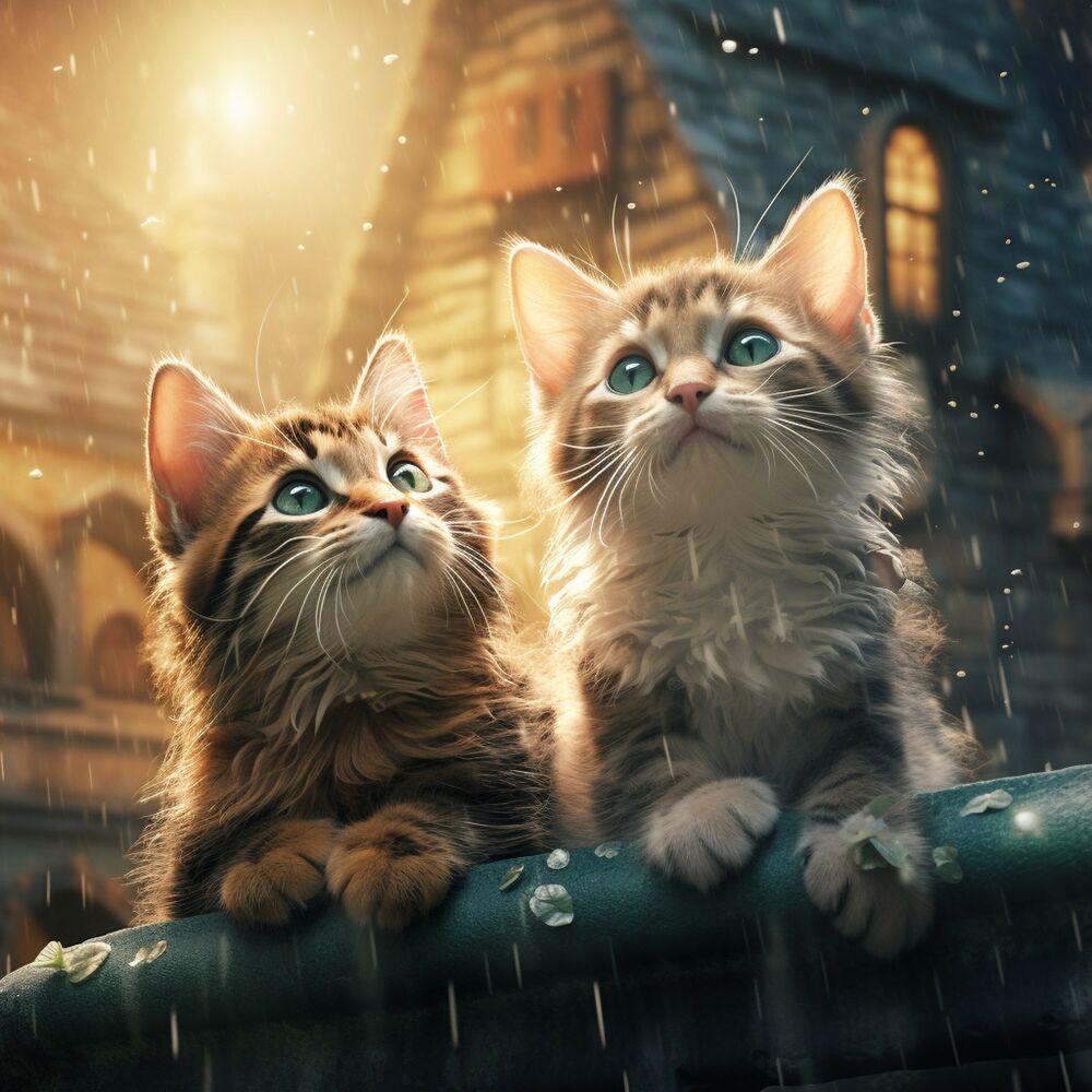 Picture of Feline Rain Sleepy Symphony: Music For Stress Relief