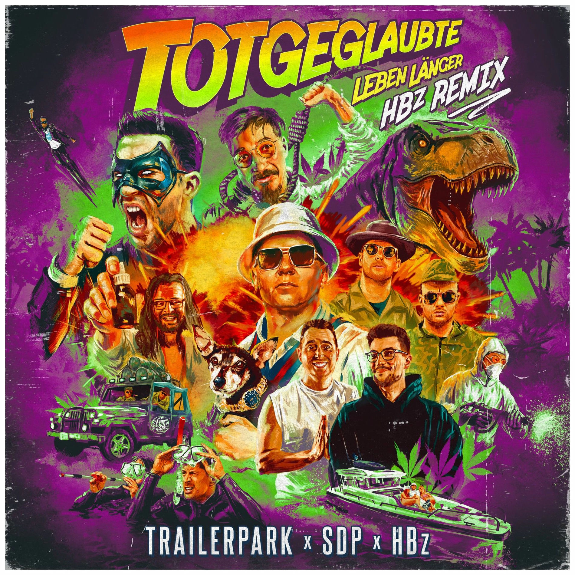 Album cover of Totgeglaubte leben länger (HBz Remix)