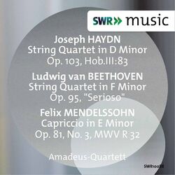 Cover of Beethoven, Haydn & Felix Mendelssohn: Works for String Quartet