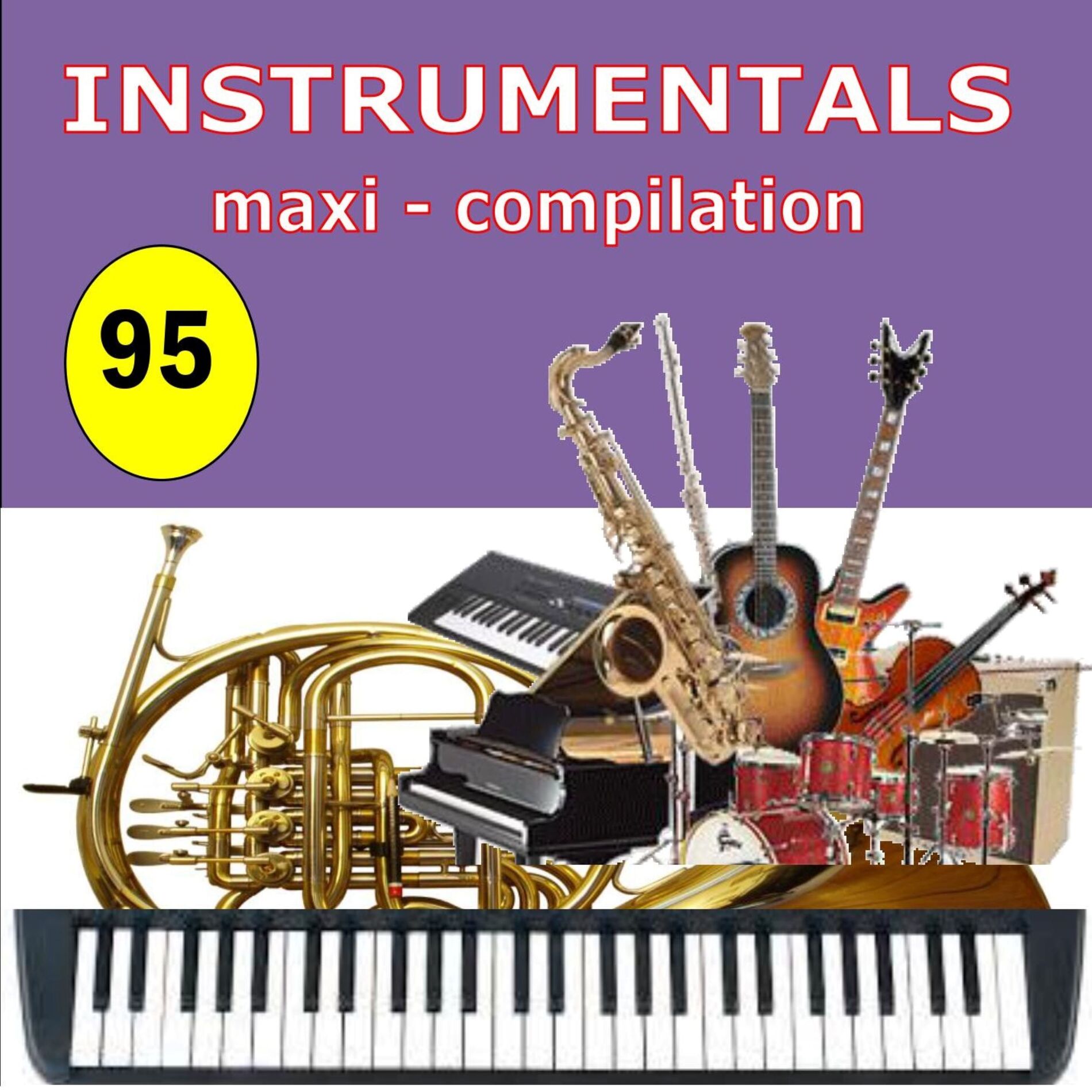 Album cover of Instrumentals Maxi-Compilation 95